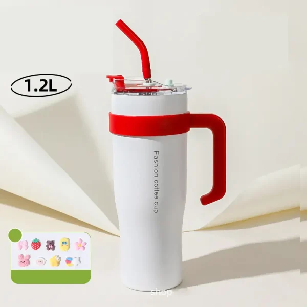 thermos cup white