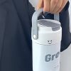 Stainless steel thermos cup office water cup portable straw cup coffee cup - Image 7