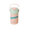 Stainless steel thermos cup office water cup portable straw cup coffee cup - Image 5